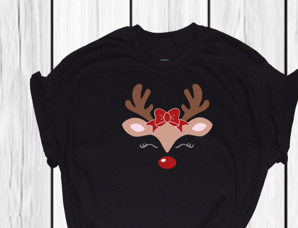 Reindeer with a Bow - Child Shirt