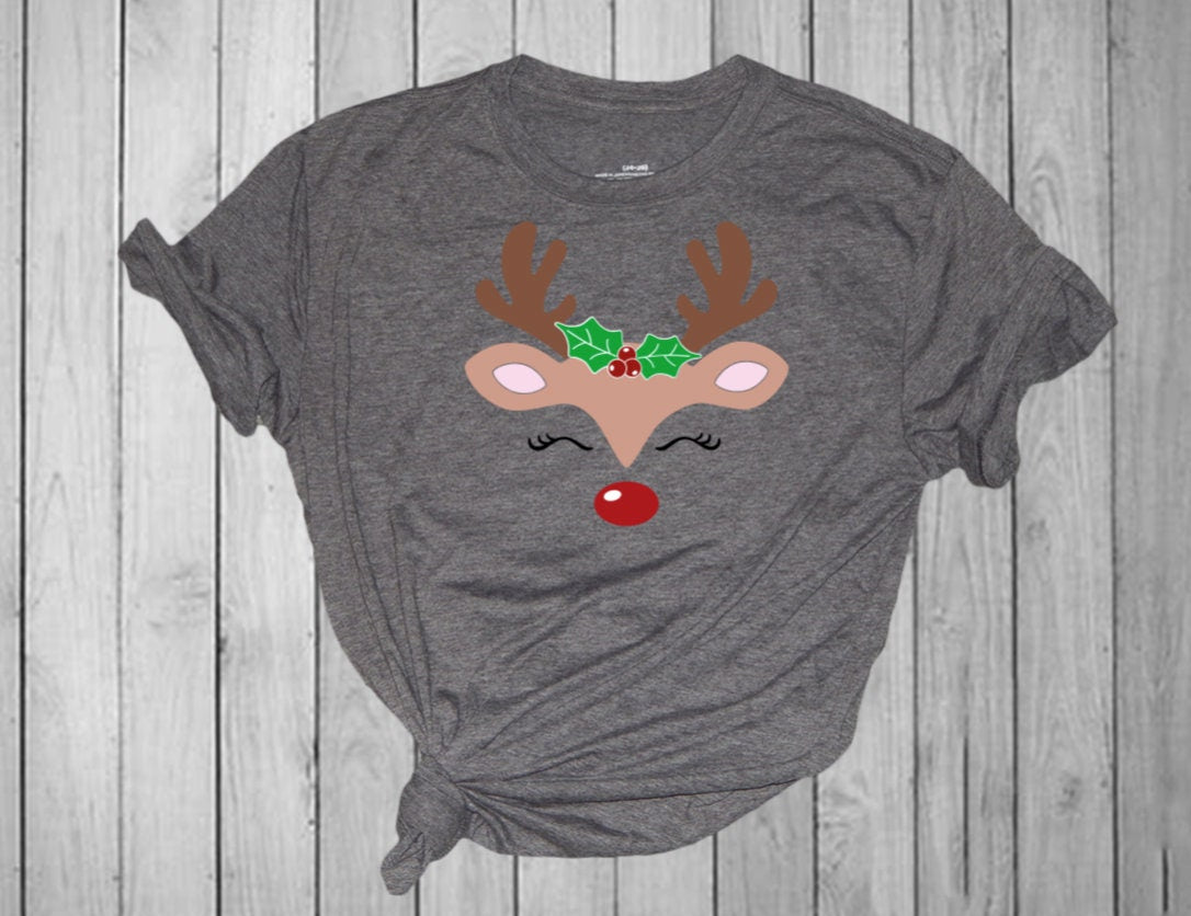 Reindeer with Mistletoe Shirt - Child