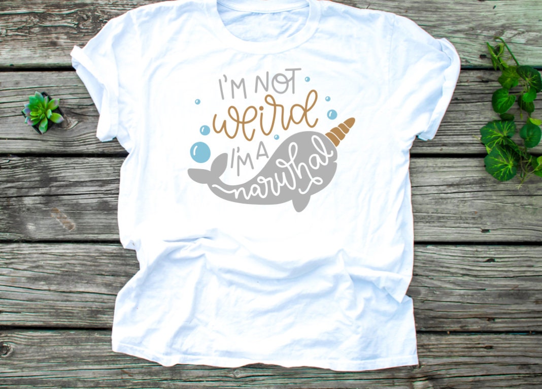 I'm Not Weird, I'm a Narwhal Shirt - Child