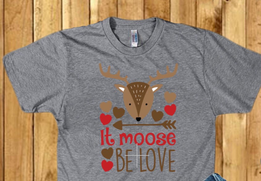 It Moose Be Love Shirt - Child