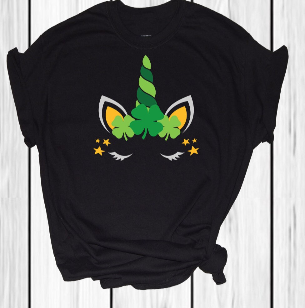 Leprechaun Unicorn Shirt - Adult