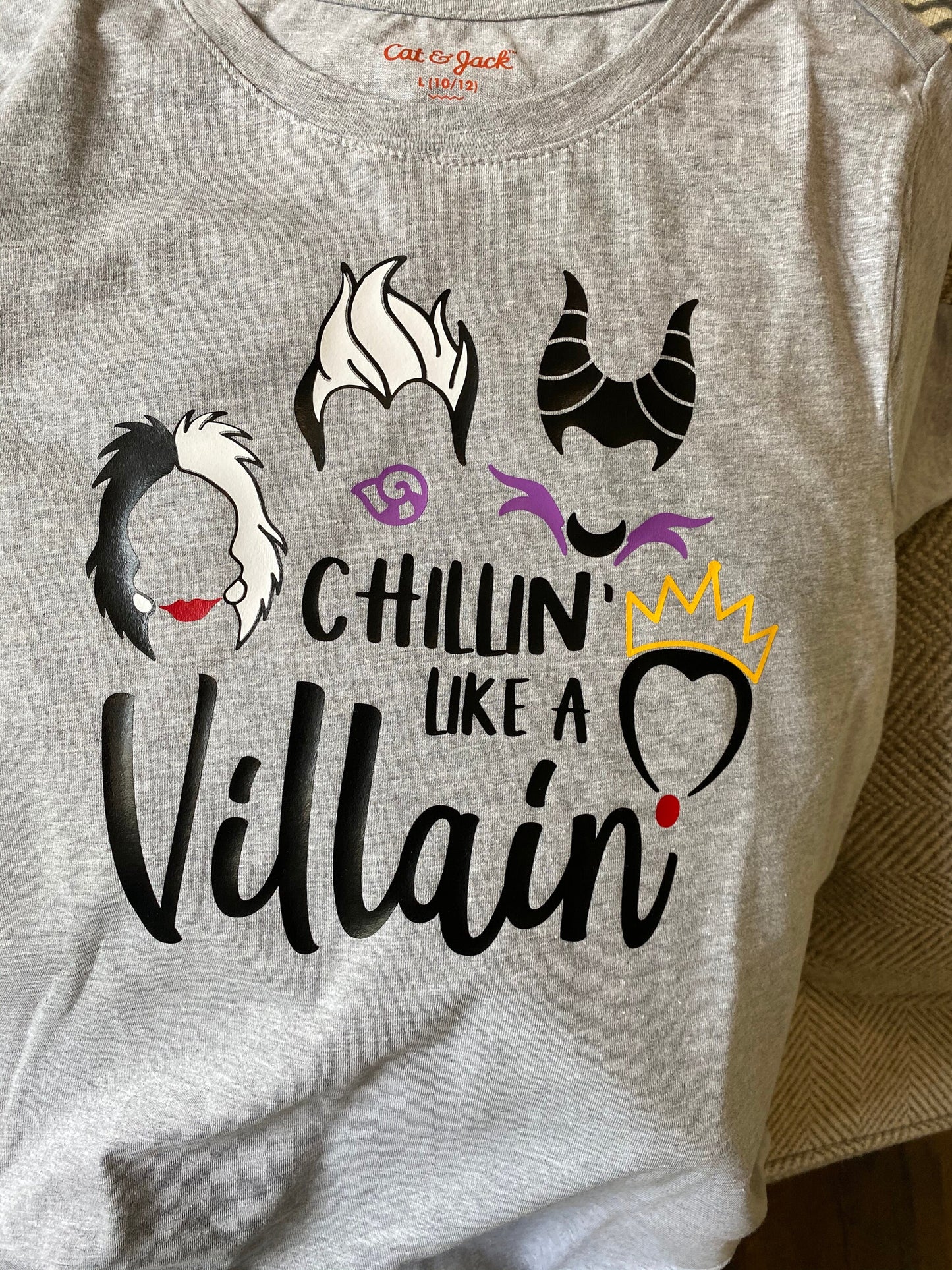 Chillin Like A Villain - Child Shirt