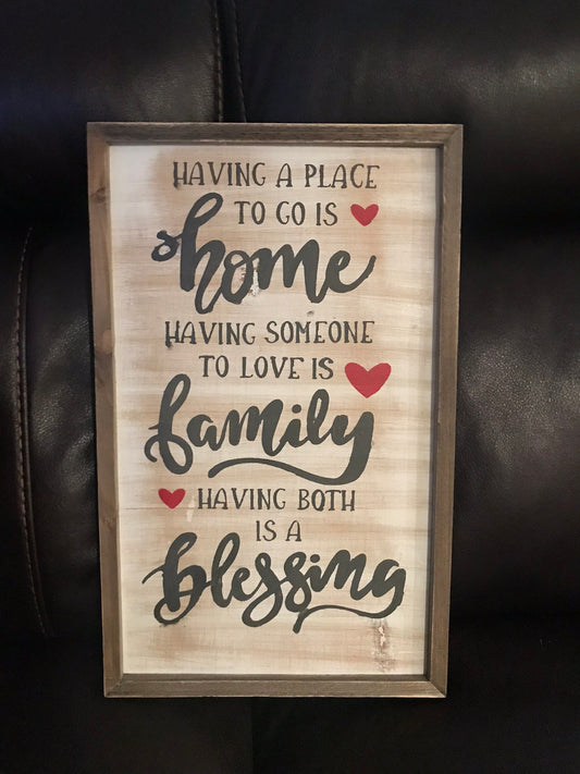 Home...Family...Blessing