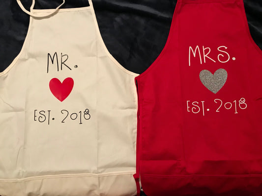 Mr. and Mrs. Aprons