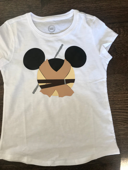 Rey Mickey Ears Shirt - Adult