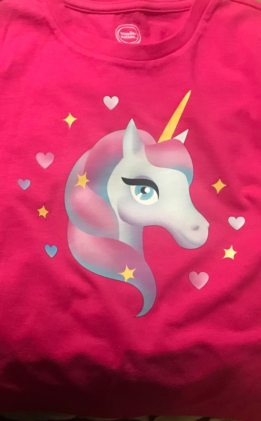 Unicorn Hearts and Stars Shirt