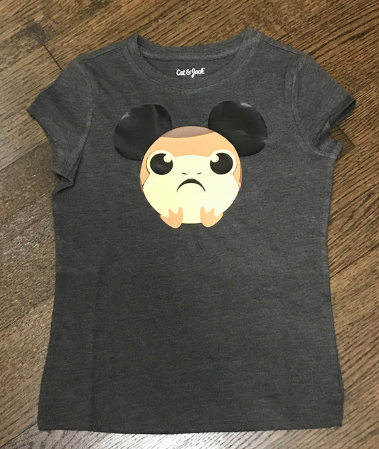 Porg Mickey Ears Shirt - Adult