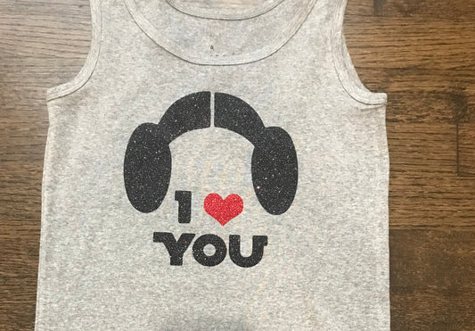 Princess Leia I Love You - Child