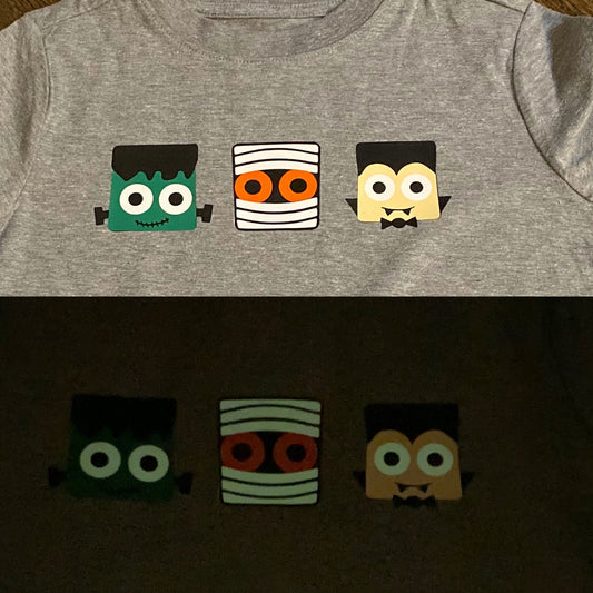 Halloween Friends Glow in the Dark Shirt - Adult