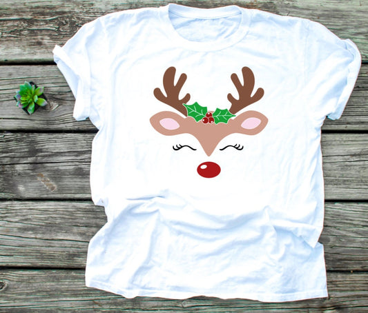 Reindeer with Mistletoe Shirt - Child