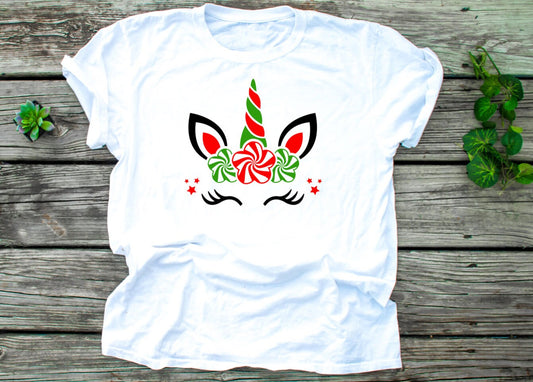 Christmas Unicorn Shirt - Adult