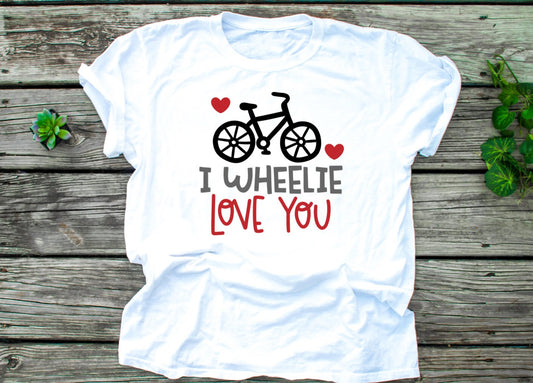 I Wheelie Love You Shirt - Child