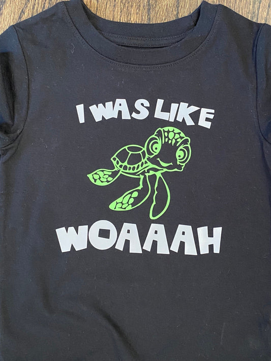Finding Nemo Squirt "I was Like Woaaah" - Child